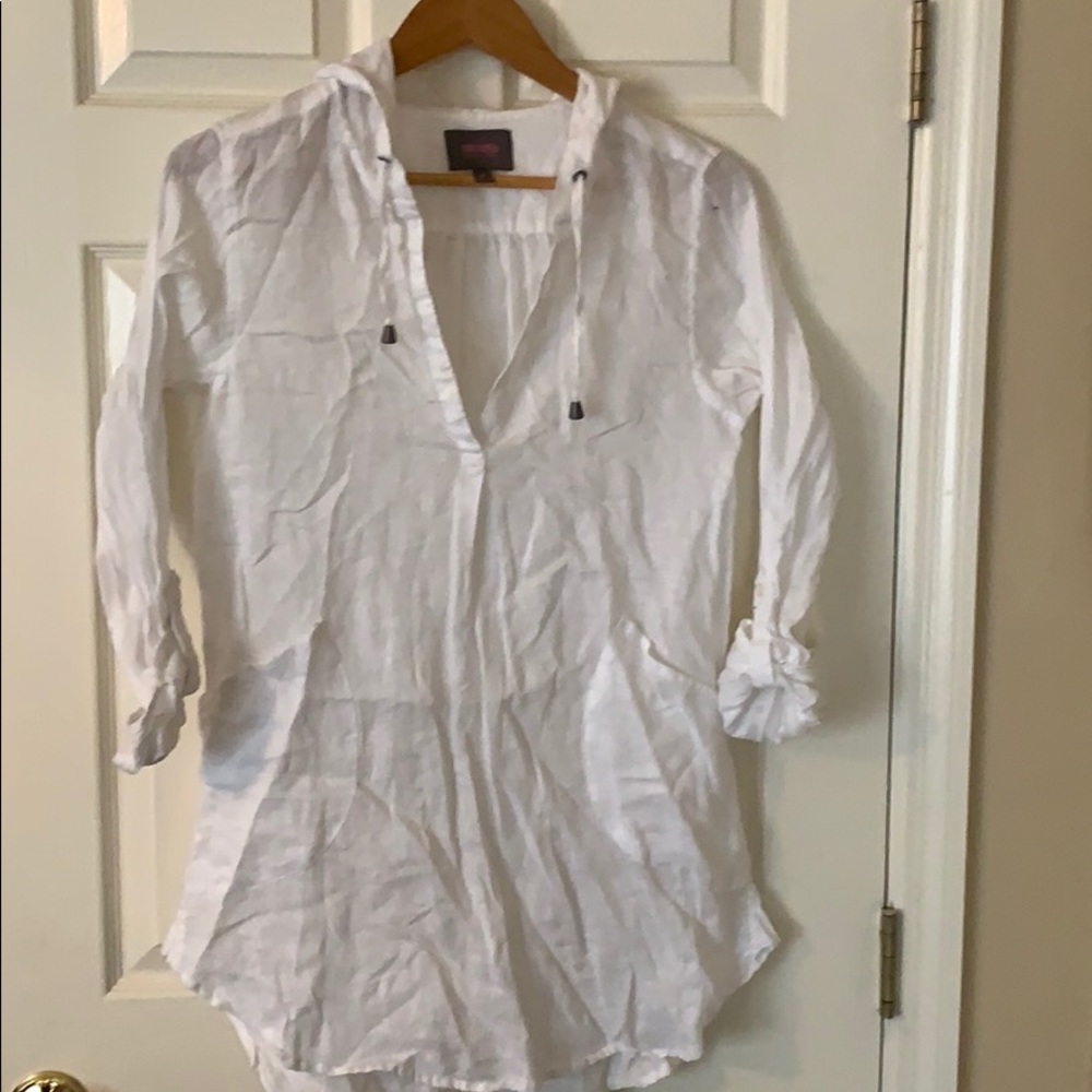 Brand new Linen beach cover-up.